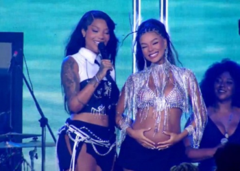 Ludmilla e Brunna fazem ‘super ultrassom’ para ver rosto de filha