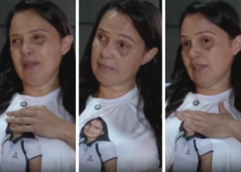 Mãe de Heloysa chora e lamenta: “Eu coloquei um demônio dentro da minha casa"