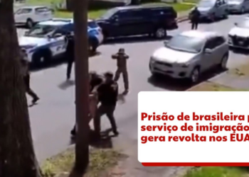 VÍDEO: imigração dos EUA prende brasileira e comunidade se revolta; Itamaraty acompanha