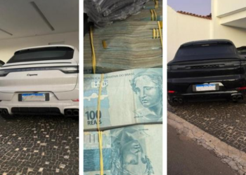 Porsches e maços de dinheiro são apreendidos em operação da PF