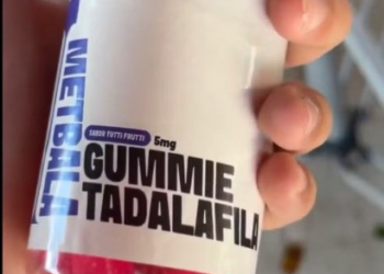 Anvisa proíbe bala gummy de tadalafila