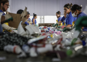 Só 6,9% dos materiais usados no mundo são reciclados, diz estudo