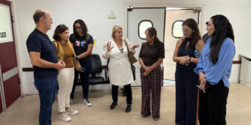Avallone visita o HMC, Santa Casa e UFMT na busca de melhorias para a saúde mental