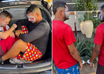 Quadrilha aplica "golpe da maquininha” na Praça 8 de Abrii; veja flagrante