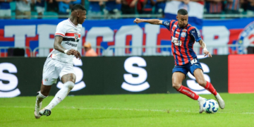 Bahia brilha e vence o São Paulo pelo Brasileirão