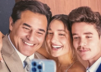 Luciano Szafir parabeniza marido de Sasha com declaração: ‘Te tenho como um filho!’