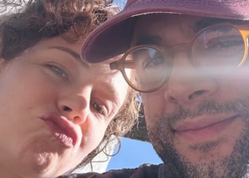 Marido de Leandra Leal, Gui Burgos, se declara à esposa: ‘Melhores dias’