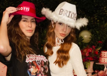 Giovanna Lancellotti ganha despedida de solteira: ‘Casamento acontece sábado (21)’