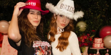 Giovanna Lancellotti ganha despedida de solteira: ‘Casamento acontece sábado (21)’