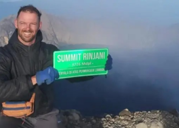 O irlandês que sobreviveu a queda de 200 metros em vulcão na Indonésia onde morreu Juliana Marins