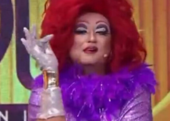 Geraldo Luís 'vira' drag queen e alfineta Datena