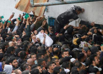 Desespero em Gaza transforma distribuição de alimentos em morte; veja vídeo