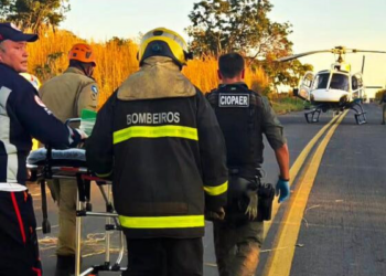 Casal morre e duas crianças ficam feridas em acidente na Estrada do Manso