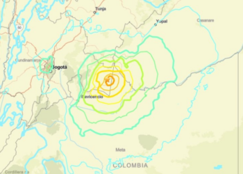 Terremoto de magnitude 6,5 atinge Bogotá, na Colômbia