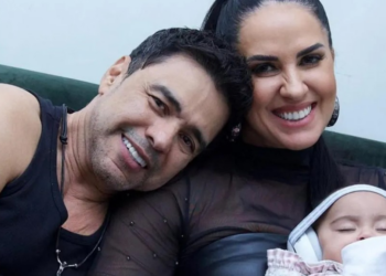 Clara, filha de Zezé e Graciele assiste show do pai pela primeira vez: ‘Ficou até o fim’
