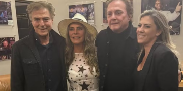 Fábio Jr. reencontra Bruna Lombardi e Carlos Riccelli: ‘Amigos há mais de 40 anos