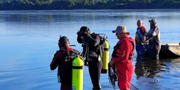 Bombeiros localizam corpo de homem que se afogou no Rio Teles Pires