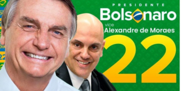Bolsonaro presidente e Alexandre de Moraes vice. Você votaria?