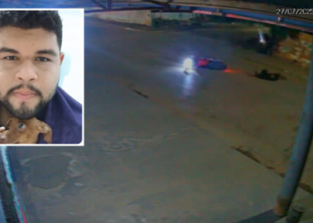 Motociclista de 22 anos morre ao colidir com outra moto em cruzamento; veja vídeo