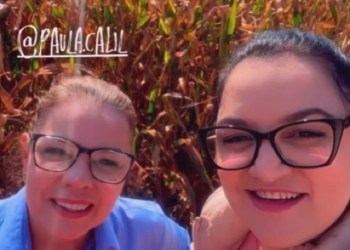 Paula e Samantha se perdem na estrada; vídeo