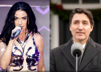 Katy Perry e Justin Trudeau jantam juntos no Canadá