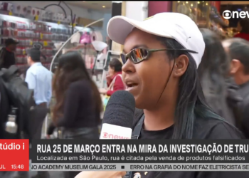 'Não tem que palpitar', 'não representa o Brasil', 'China assusta EUA': lojistas e clientes da 25 de março reagem sobre investigação de Trump