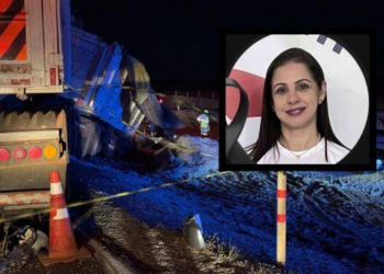 Mãe e filho estão entre as vítimas de acidente entre ônibus e carreta na BR-163