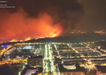 Incêndios florestais em Madri deixam um morto