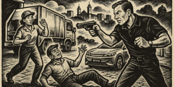 Matou o gari e foi à academia