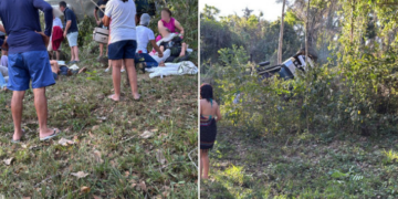 Acidente com micro-ônibus na Serra de São Vicente matou 2 pessoas e feriu 32