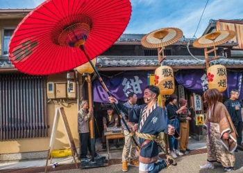 O significado secreto dos guarda-chuvas no Japão