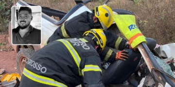 Motorista que morreu em batida entre carro e ônibus é identificado