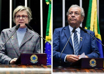 Senadores de MT votaram a favor de projeto do voto impresso