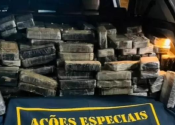 Juiz manda soltar traficante preso com mais de 200 quilos de cocaína