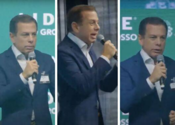 VÍDEO – Doria deixa escapar que Mauro deve renunciar ao governo em abril