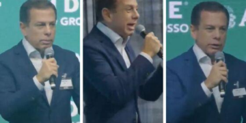 VÍDEO – Doria deixa escapar que Mauro deve renunciar ao governo em abril