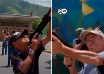 Idosos e pobres que dependem da ajuda do governo são maioria em milícia formada por Maduro para combater EUA