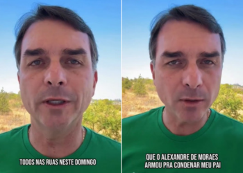 VÍDEO – Flávio Bolsonaro convoca população para ato da Independência