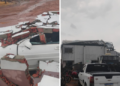 Vídeo: Temporal provoca estragos e deixa moradores sem luz em Brasnorte