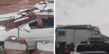 Vídeo: Temporal provoca estragos e deixa moradores sem luz em Brasnorte