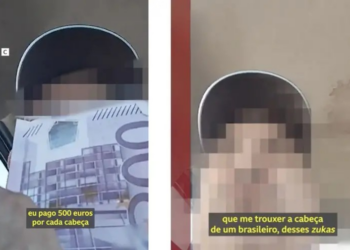 Português que ofereceu 500 euros por cabeça de brasileiros é preso