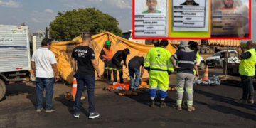 Operários que morreram esmagados por rolo compressor foram contratados por empresa há 20 dias