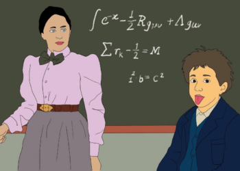 A professora de Einstein