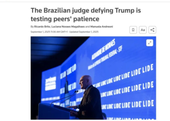 Alexandre de Moraes desafia ira de Trump e testa a paciência de seus pares no STF, diz Reuters