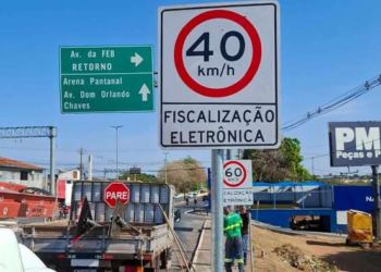 VG reduz limite de velocidade em avenida onde motociclista teve perna dilacerada