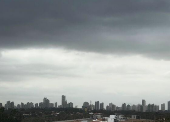 Meteorologia prevê chuva com granizo e ventos de até 100 km/h em Cuiabá