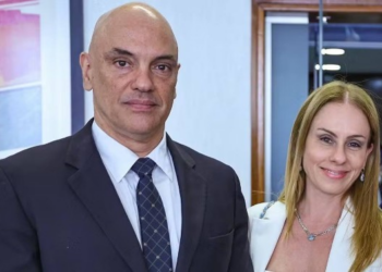 Moraes chama sanção contra esposa de 'ilegal e lamentável': 'Juízes brasileiros não aceitarão coações'