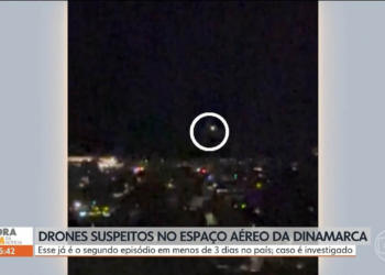 Novos drones sobrevoam maior base militar da Dinamarca, e UE discute 'muro antidrones'