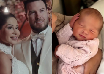 Maira Cardi compartilha fotos da filha recém-nascida