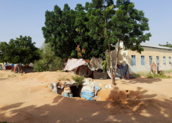 É #FAKE foto de mãe abraçando filho antes de suposta execução no Sudão; cena foi criada com IA do Google